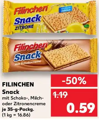 Kaufland FILINCHEN Snack Angebot