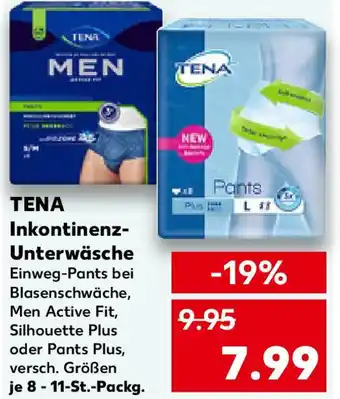 Kaufland TENA Inkontinenz- Unterwäsche Angebot