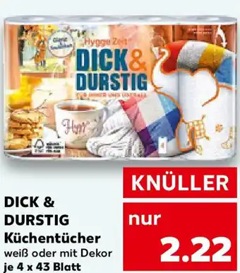 Kaufland DICK& DURSTIG Küchentücher Angebot