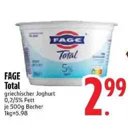 Edeka FAGE Total Angebot