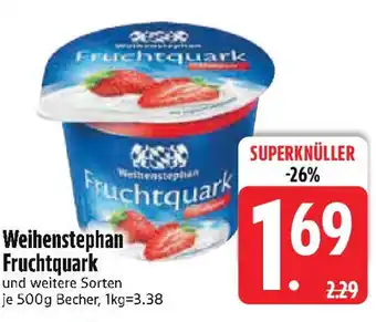 Edeka Weihenstephan Fruchtquark Angebot