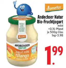 Edeka demeter Andechser Natur Bio-Fruchtjogurt Angebot