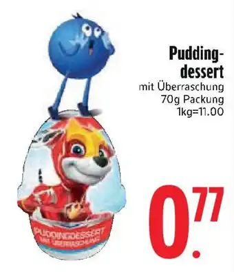 Edeka Pudding- dessert Angebot