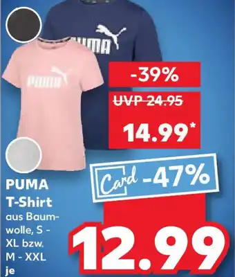 Kaufland PUMA T-Shirt Angebot