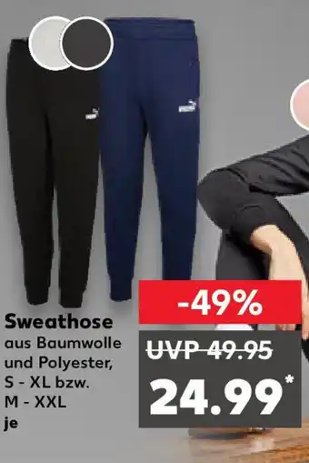 Kaufland PUMA Sweathose Angebot