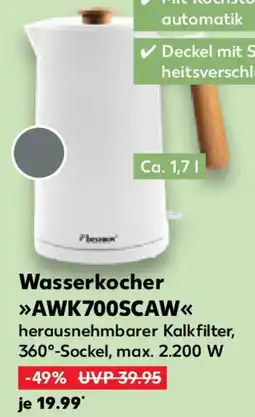 Kaufland Wasserkocher AWK700SCAW Angebot