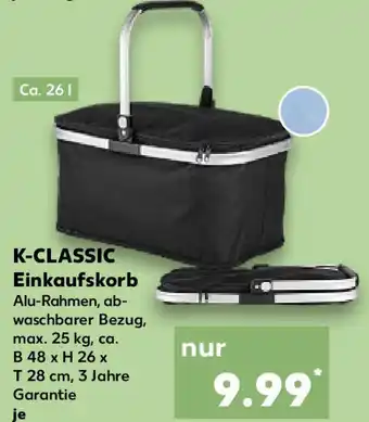 Kaufland K-CLASSIC Einkaufskorb Angebot