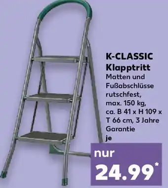 Kaufland K-CLASSIC Klapptritt Angebot