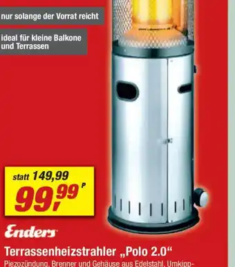 toom Baumarkt Enders Terrassenheizstrahler,,Polo 2.0" Angebot