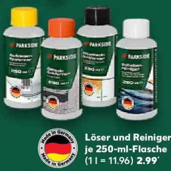 Kaufland PARKSIDE Löser und Reiniger Angebot