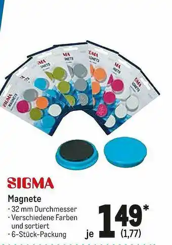 METRO Sigma Magnete Angebot