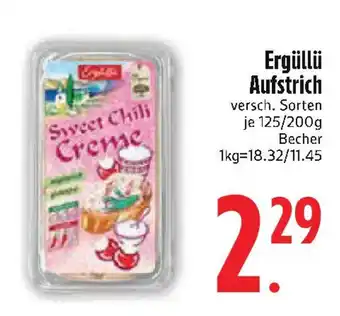 Edeka Ergüllü Aufstrich Angebot