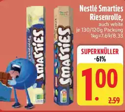 Edeka Nestlé Smarties Riesenrolle Angebot