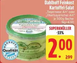 Edeka Dahlhoff Feinkost Kartoffel-Salat Angebot