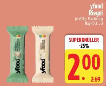 Edeka yfood Riegel Angebot