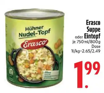 Edeka Erasco Suppe oder Eintopf Angebot