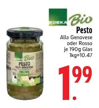 Edeka EDEKA Bio Pesto Angebot