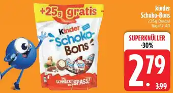 Edeka kinder Schoko-Bons Angebot