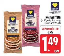 Edeka EDEKA Herzstücke Reiswaffeln Angebot