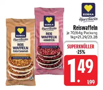 Edeka EDEKA Herzstücke Reiswaffeln Angebot