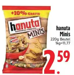 Edeka hanuta Minis Angebot