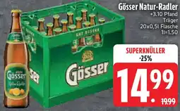 Edeka Gösser Natur-Radler Angebot