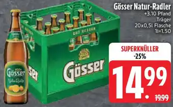 Edeka Gösser Natur-Radler Angebot