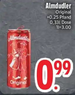 Edeka Almdudler Angebot