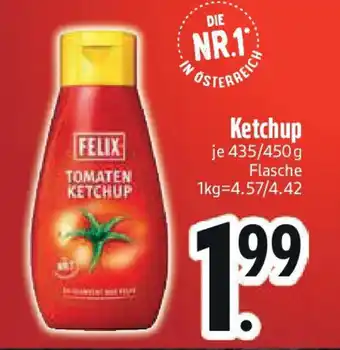 Edeka FELIX Ketchup Angebot