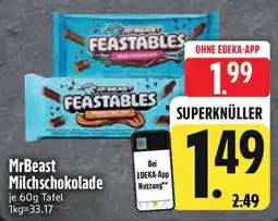 Edeka MrBeast Milchschokolade Angebot