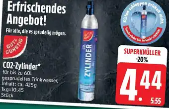 Edeka GUT & GUNSTIG CO2-Zylinder Angebot