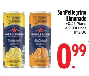 Edeka SanPellegrino Limonade Angebot