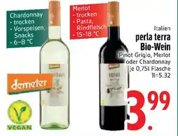 Edeka Italien perla terra Bio-Wein demeter Angebot