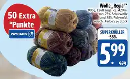 Edeka Wolle,,Regia" Angebot