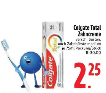 Edeka Colgate Total Zahncreme Angebot