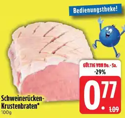 Edeka Schweinerücken- Krustenbraten Angebot