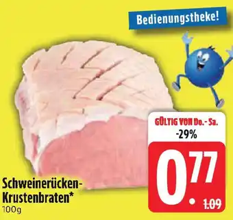 Edeka Schweinerücken- Krustenbraten Angebot