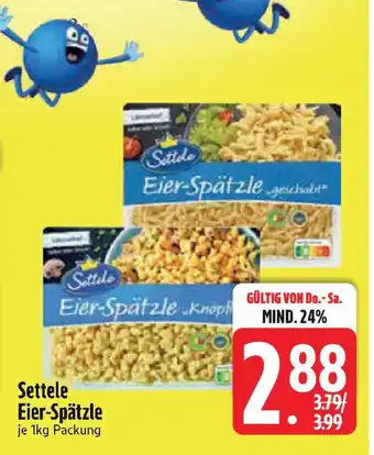 Edeka Settele Eier-Spätzle Angebot