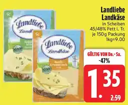 Edeka Landliebe Landkäse Angebot