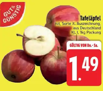 Edeka GUT & GÜNSTIG Tafeläpfel Angebot