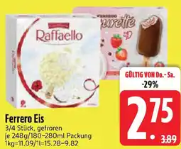 Edeka Ferrero Eis Angebot