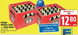 Edeka Erdinger Weißbier, Helles oder Natur-Radler Angebot