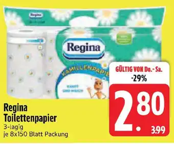 Edeka Regina Toilettenpapier Angebot