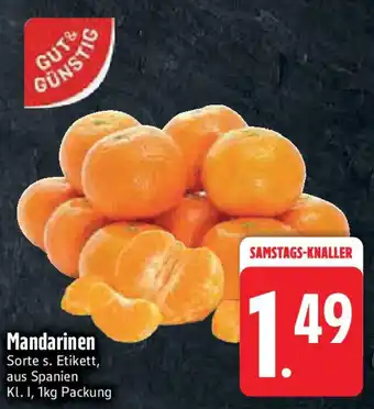 Edeka GUT& GÜNSTIG Mandarinen Angebot