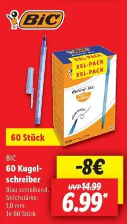 Lidl BIC 60 Kugel- schreiber Angebot