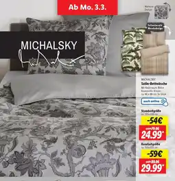 Lidl MICHALSKY Satin-Bettwäsche Angebot