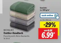 Lidl MICHALSKY Frottier-Handtuch Angebot