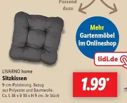 Lidl LIVARNO home Sitzkissen Angebot