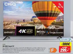 Lidl CHIQ 4K-UHD-Smart-TV Angebot