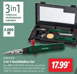 Lidl PARKSIDE 3-in-1-Gaslötkolben-Set Angebot